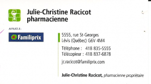 Pharmacie Julie-Christine Racicot Inc (Familiprix)