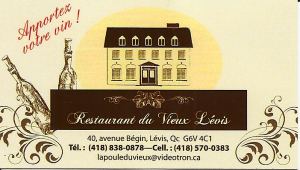 Restaurant du Vieux Lévis